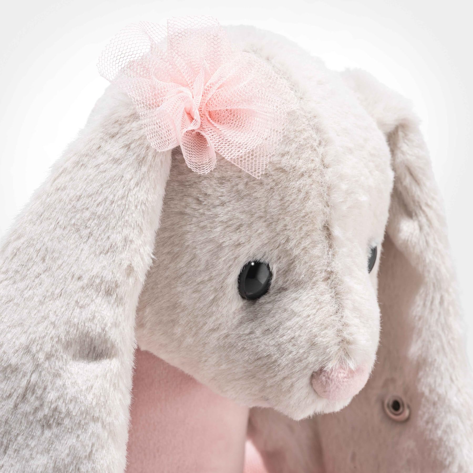 Steiff Hoppie Ballerina Hase 30 cm, Soft Cuddly Friends Plüschtier im Ballett-Outfit, flauschig & waschmaschinenfest