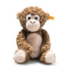 Steiff Bodo Affe 30 cm, Soft Cuddly Friends Kuscheltier, brauner Plüschaffe, weich & waschmaschinenfest