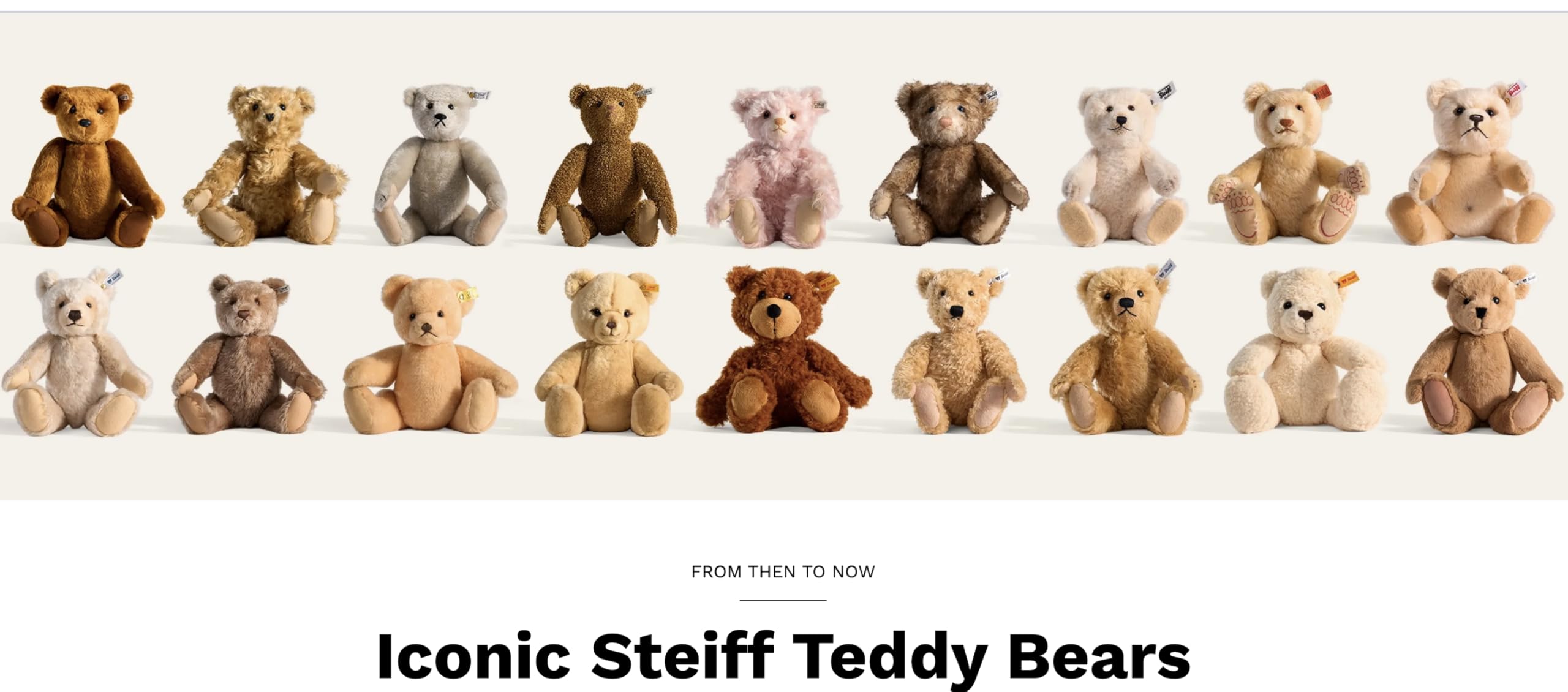 Steiff Jimmy Teddybär 30 cm, Soft Cuddly Friends Kuscheltier, hellbraun, süßes Stofftier für Kinder